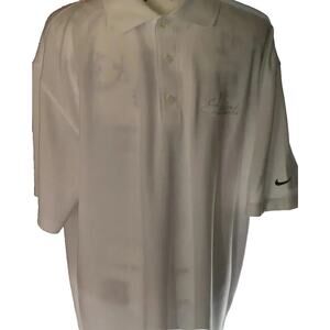 Nike Golf Dri-Fit Polo Short Sleeve - White - Mens Size Extra Large